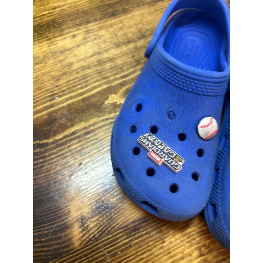 Crocs Blue Clogs Size C11 - Picture 5 of 10